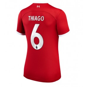 Liverpool Thiago Alcantara #6 Hemmatröja Kvinnor 2023-24 Kortärmad